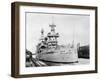 Us Navy Cruiser USS Northampton (Ca-2), Panama Canal, Panama, 1931-null-Framed Photographic Print