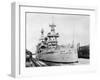 Us Navy Cruiser USS Northampton (Ca-2), Panama Canal, Panama, 1931-null-Framed Photographic Print