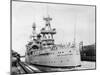 Us Navy Cruiser USS Northampton (Ca-2), Panama Canal, Panama, 1931-null-Mounted Photographic Print