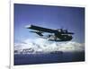 Us Navy Pby Catalina Bomber in Flight-null-Framed Photographic Print