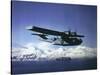 Us Navy Pby Catalina Bomber in Flight-null-Stretched Canvas