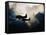 US Navy SBD Dauntless Dive Bombers in Flight-null-Framed Stretched Canvas