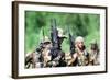 US Navy SEALs in Warfare Training, Aug. 1, 1987-null-Framed Photo