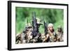 US Navy SEALs in Warfare Training, Aug. 1, 1987-null-Framed Photo