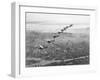 US Observation Planes Flying in Battle Formation-null-Framed Photographic Print