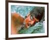 US Olympic Team Swimmer Mark Spitz in Training for Munich Summer Olympics-null-Framed Premium Photographic Print