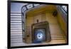 Us, Pennsylvania, Franklin Institute, Staircase and Foucaults Pendulum-Walter Bibikow-Framed Photographic Print