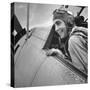 US Pilot at Midway Naval Base-Frank Scherschel-Stretched Canvas