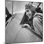 US Pilot at Midway Naval Base-Frank Scherschel-Mounted Premium Photographic Print