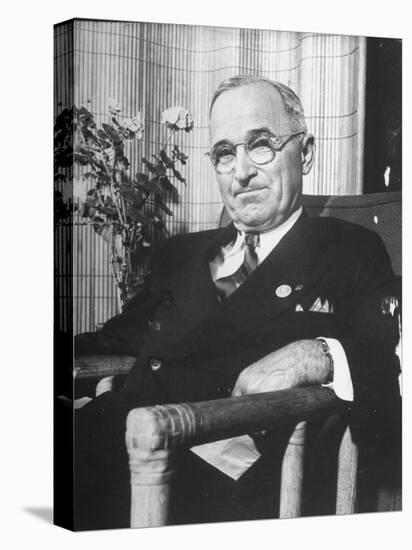 US Pres. Harry S. Truman at the Time of the United Nations Conference-null-Stretched Canvas