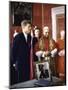 US Pres. Kennedy Meeting with Newly Crowned Pope Paul VI in the Pontiff's Library-John Dominis-Mounted Photographic Print