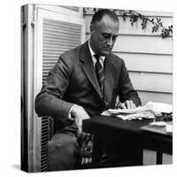 US President Franklin D. Roosevelt, Mid-1930s-null-Stretched Canvas