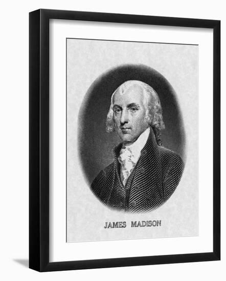US President James Madison-null-Framed Photo