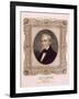 US president William Henry Harrison, 1846-Albert Newsam-Framed Giclee Print