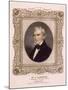 US president William Henry Harrison, 1846-Albert Newsam-Mounted Giclee Print