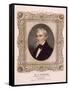 US president William Henry Harrison, 1846-Albert Newsam-Framed Stretched Canvas