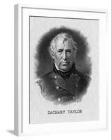 US President Zachary Taylor-null-Framed Photo