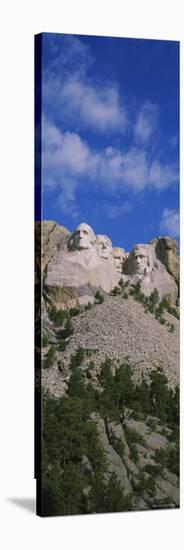 US Presidents Carved on Mt Rushmore National Monument, South Dakota, USA-null-Stretched Canvas