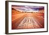 US Route 66-null-Framed Art Print