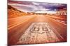 US Route 66-null-Mounted Art Print
