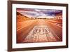 US Route 66-null-Framed Art Print