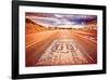 US Route 66-null-Framed Art Print