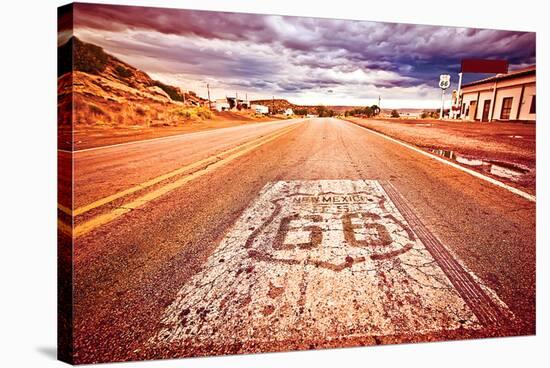 US Route 66-null-Stretched Canvas