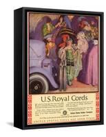 US Royal Cords, Magazine Advertisement, USA, 1924-null-Framed Stretched Canvas