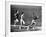 US Runner Wilma Rudolph Winning Women's 100 Meter Race at Olympics-Mark Kauffman-Framed Premium Photographic Print