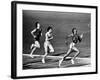 US Runner Wilma Rudolph Winning Women's 100 Meter Race at Olympics-Mark Kauffman-Framed Premium Photographic Print