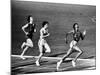 US Runner Wilma Rudolph Winning Women's 100 Meter Race at Olympics-Mark Kauffman-Mounted Premium Photographic Print