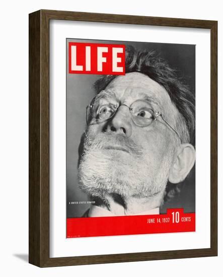 US Senator James Hamilton Lewis, June 14, 1937-Margaret Bourke-White-Framed Photographic Print