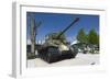 Us Sherman Tank, Airborne Museum, Sainte Mere Eglise, Normandy, France-Walter Bibikow-Framed Photographic Print