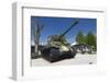 Us Sherman Tank, Airborne Museum, Sainte Mere Eglise, Normandy, France-Walter Bibikow-Framed Photographic Print