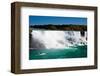 Us Side of Niagara Falls-null-Framed Art Print