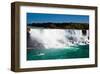 Us Side of Niagara Falls-null-Framed Art Print