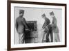 Us Signal Corps Works With Wireless In the Field-null-Framed Premium Giclee Print