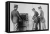 Us Signal Corps Works With Wireless In the Field-null-Framed Stretched Canvas