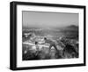 US Soldier Vaden Carney and His Date Pam Rumbold, Looking over the City of Kashmir-null-Framed Photographic Print