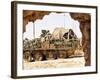 US Soldiers Conduct a Combat Patrol in Afghanistan-null-Framed Photographic Print