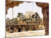 US Soldiers Conduct a Combat Patrol in Afghanistan-null-Mounted Photographic Print