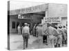 US Soldiers Exchanging Money at the US Mexican Border, Bridge to Mexico-Alfred Eisenstaedt-Stretched Canvas