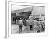 US Soldiers Exchanging Money at the US Mexican Border, Bridge to Mexico-Alfred Eisenstaedt-Framed Photographic Print