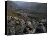 US Soldiers Take an Overwatch Position on a Mountain Top in the Pech Valley, Afghanistan-null-Stretched Canvas