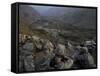 US Soldiers Take an Overwatch Position on a Mountain Top in the Pech Valley, Afghanistan-null-Framed Stretched Canvas