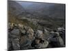 US Soldiers Take an Overwatch Position on a Mountain Top in the Pech Valley, Afghanistan-null-Mounted Photographic Print