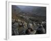 US Soldiers Take an Overwatch Position on a Mountain Top in the Pech Valley, Afghanistan-null-Framed Photographic Print