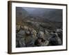 US Soldiers Take an Overwatch Position on a Mountain Top in the Pech Valley, Afghanistan-null-Framed Photographic Print