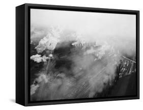 US Steel Aerial. Gary, Indiana. 1951-Margaret Bourke-White-Framed Stretched Canvas