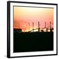 US Steel Plant-John Zimmerman-Framed Photographic Print